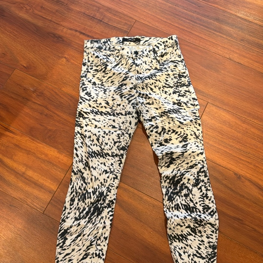 J brand denim jeans fun pattern sz 28